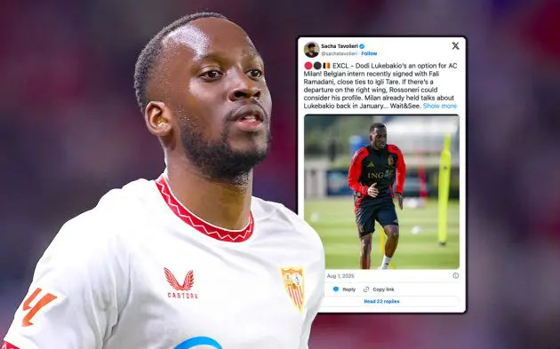 Dodi Lukebakio of Sevilla FC