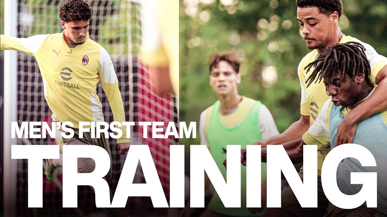 Watch: Milan squad do possession-based training session ahead of Bologna game