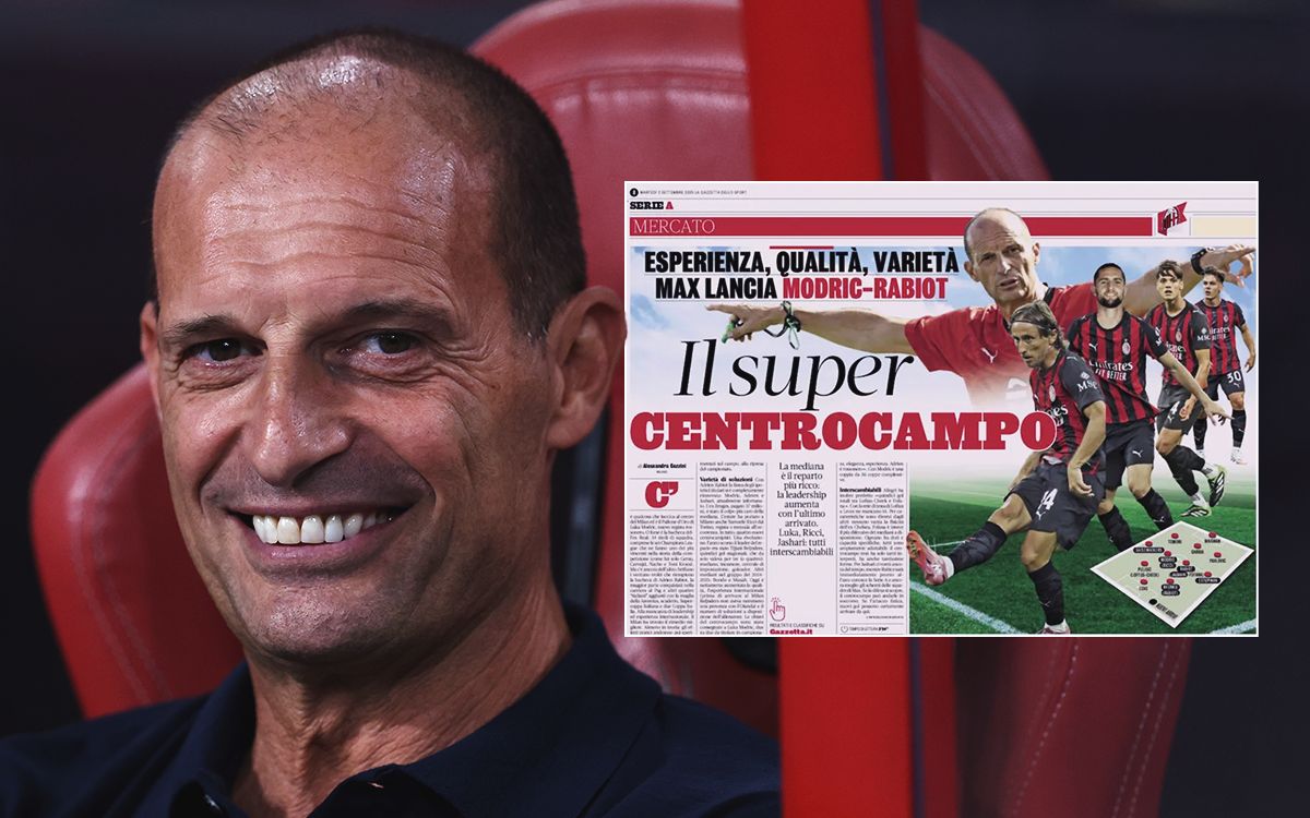 GdS: Modric, Rabiot and Co. – how Milan built a ‘super midfield’ this summer