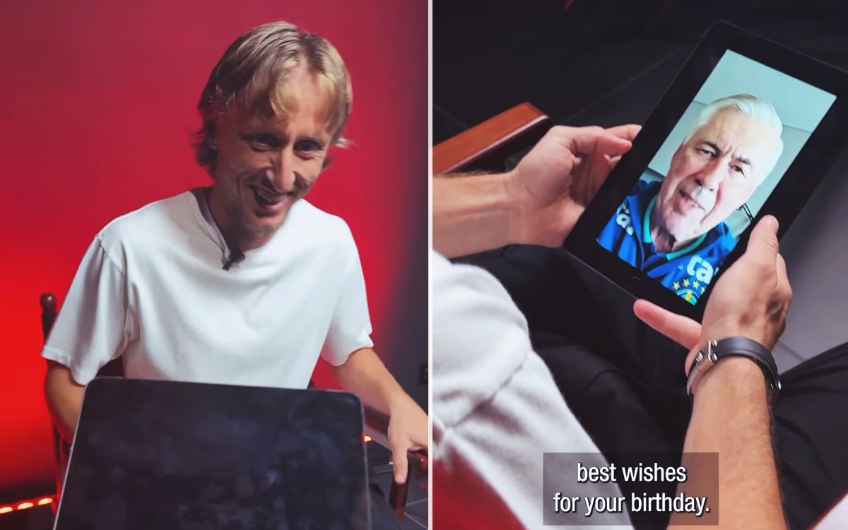 Modric ‘really grateful’ for Milan efforts after birthday message compilation: “Thank you”