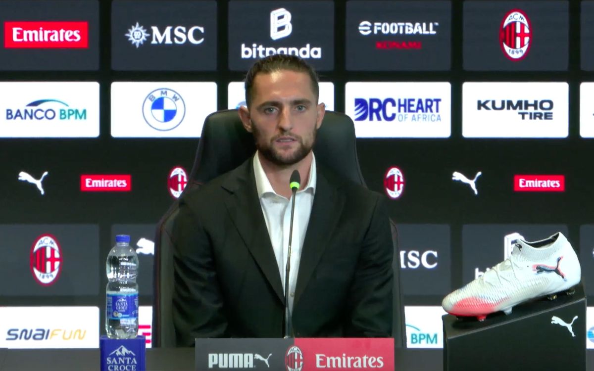 Rabiot press conference