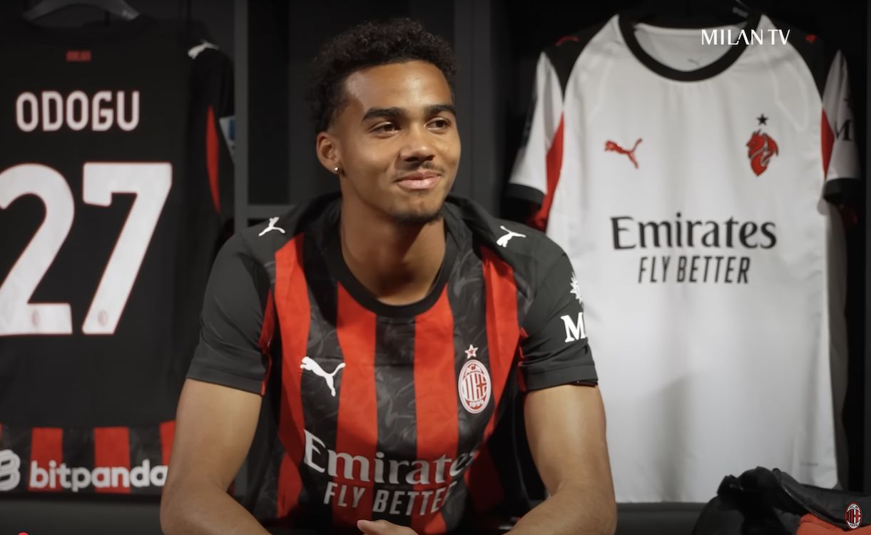 Odogu discusses idolising Milan legends, playing style, number choice and San Siro