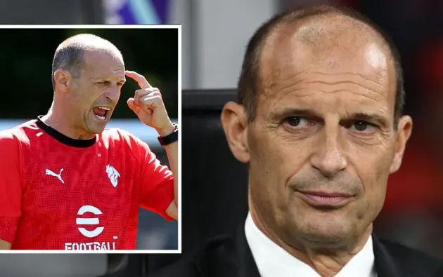 AC Milan coach Massimiliano Allegri