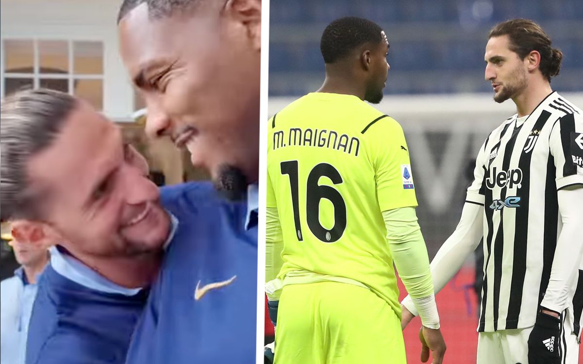 Watch: Maignan and Rabiot share funny moment on France duty – “It comes from our place”