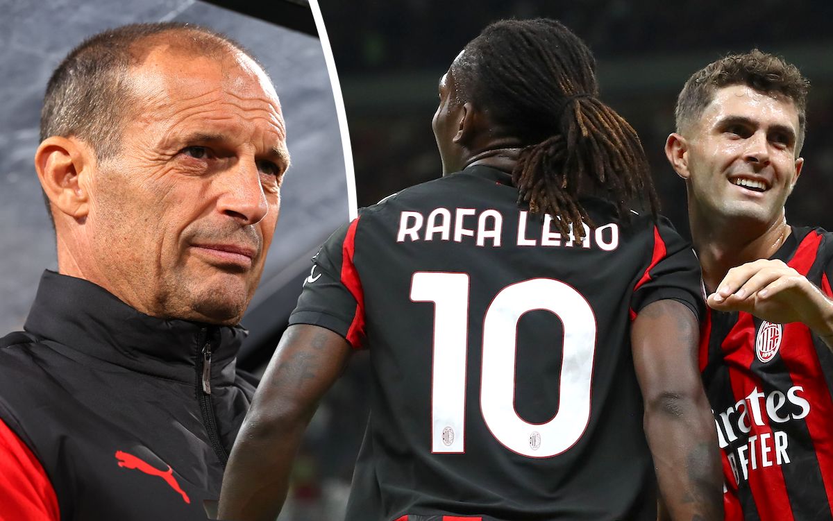 pulisic leao allegri