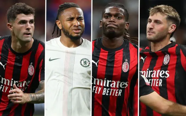 pulisic nkunku leao gimenez