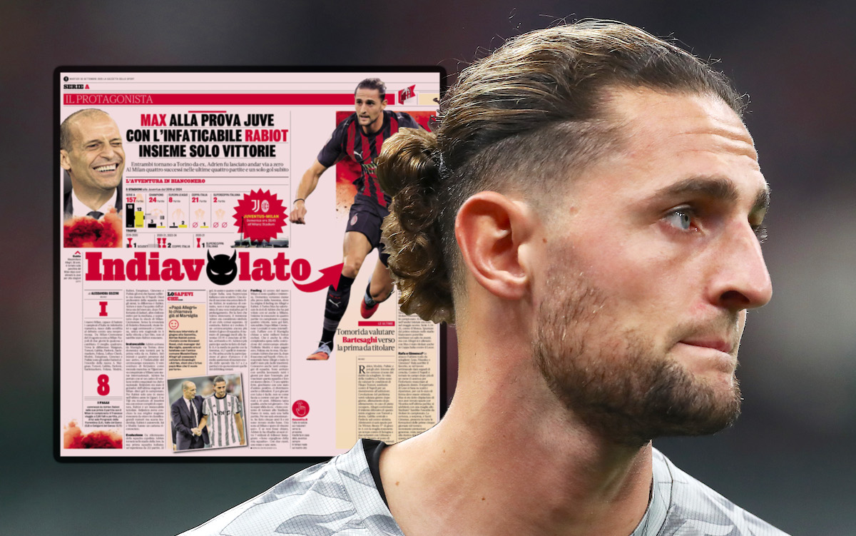 GdS: ‘Together, only wins’ – why Rabiot will lead Allegri’s Milan into Juventus battle