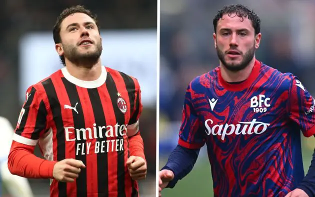 Davide Calabria of AC Milan