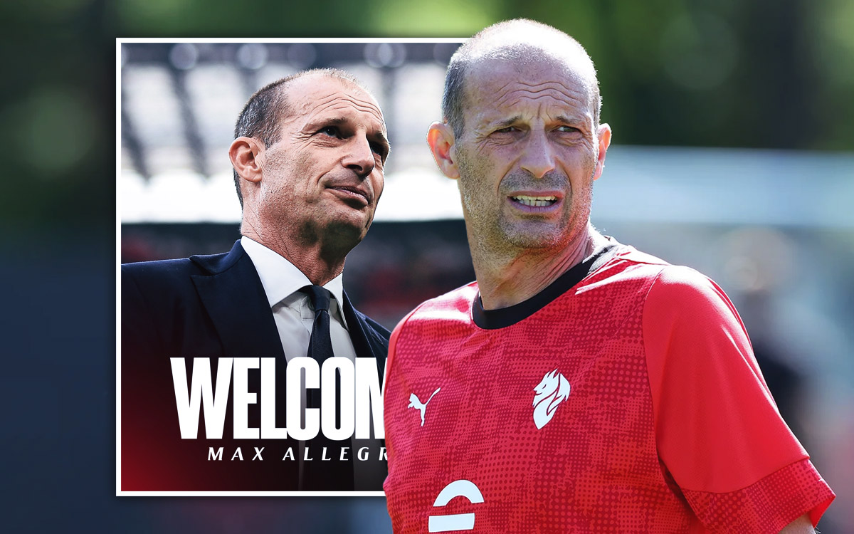 MN: Allegri experiences roller coaster in first 100 days since returning to Milan