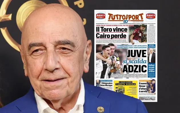 Adriano Galliani, CEO,