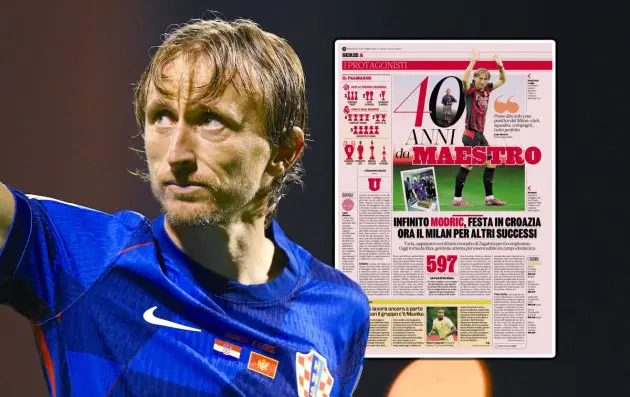 Luka Modric of Croatia