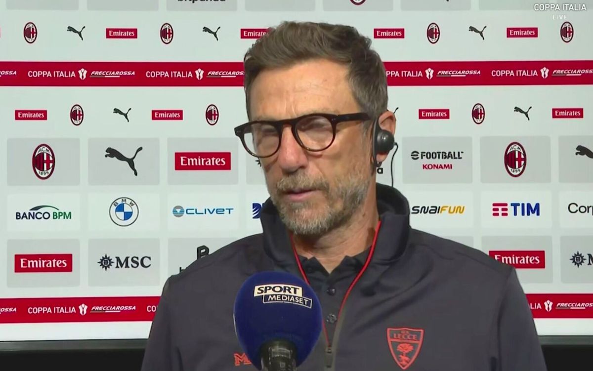 Di Francesco concedes Milan-Lecce ‘wasn’t a contest’ and discusses ‘pressure’ on Camarda