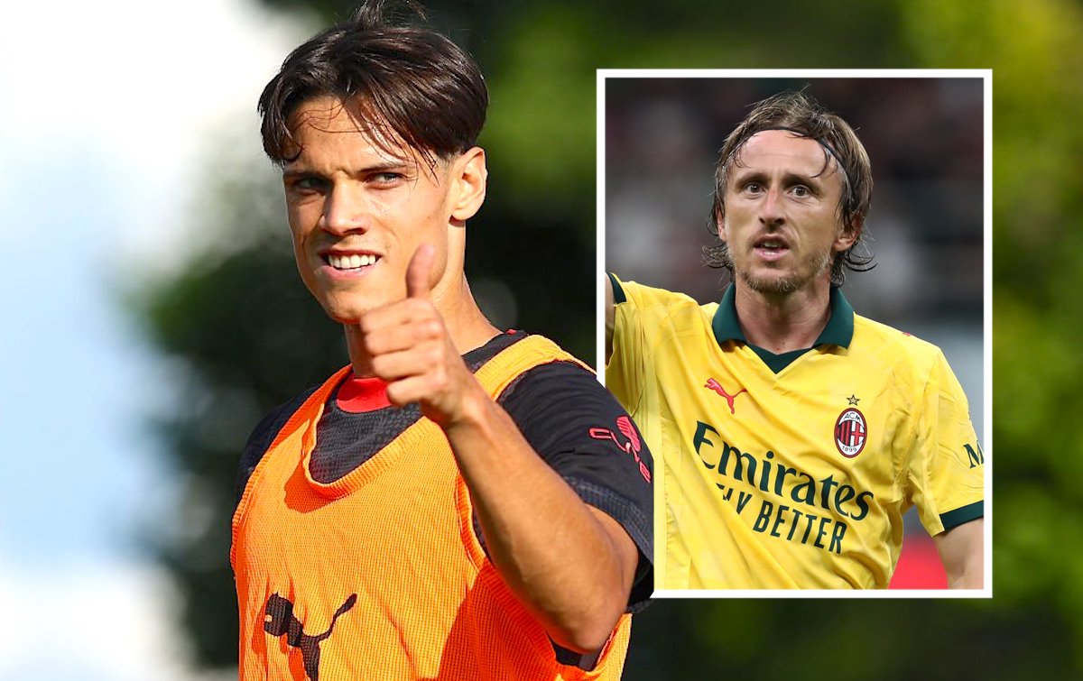 Samuele Ricci of AC Milan modric