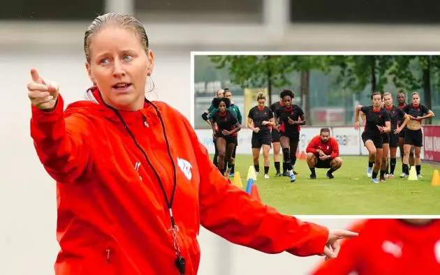 Suzanne Baker, head coach of AC Milan Women