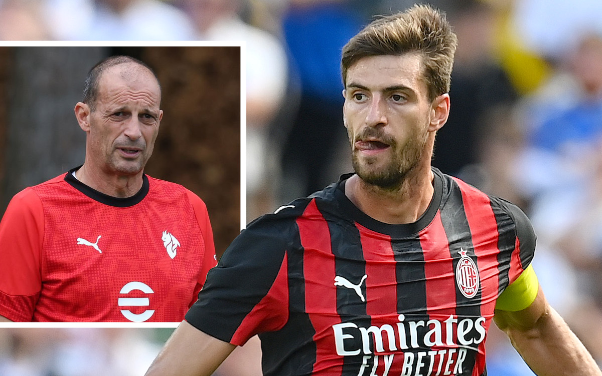 Matteo Gabbia of AC Milan