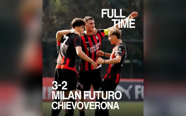 Milan Futuro win against Chievo