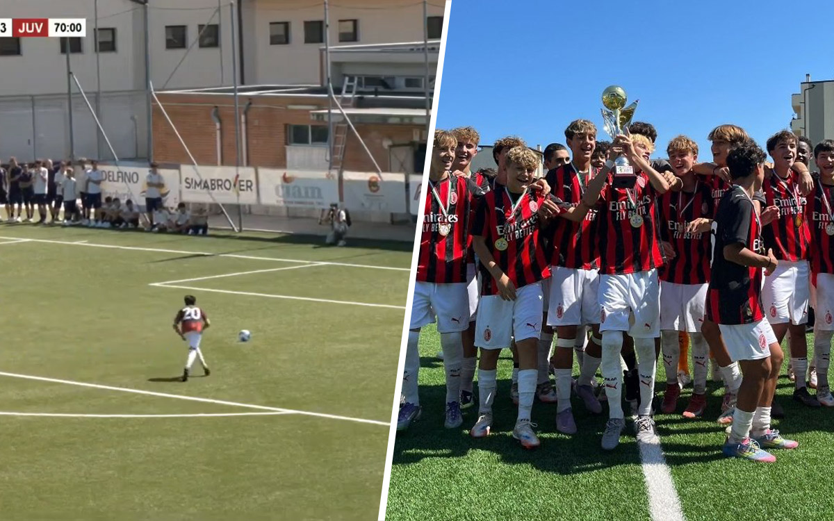Watch: The winning penalty as Milan U15 defend Scudetto Cup against Juventus