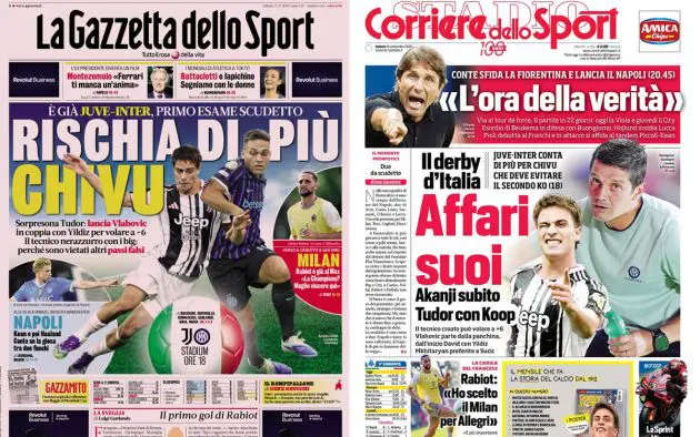 Papers italy sept 13 2025