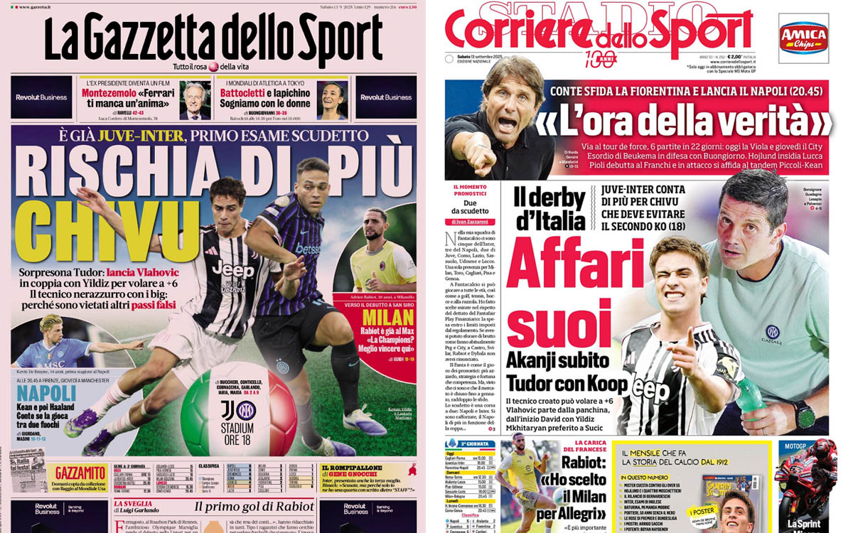 Gallery: ‘Rabiot quality’, ‘Because of Allegri’ – Today’s front pages in Italy