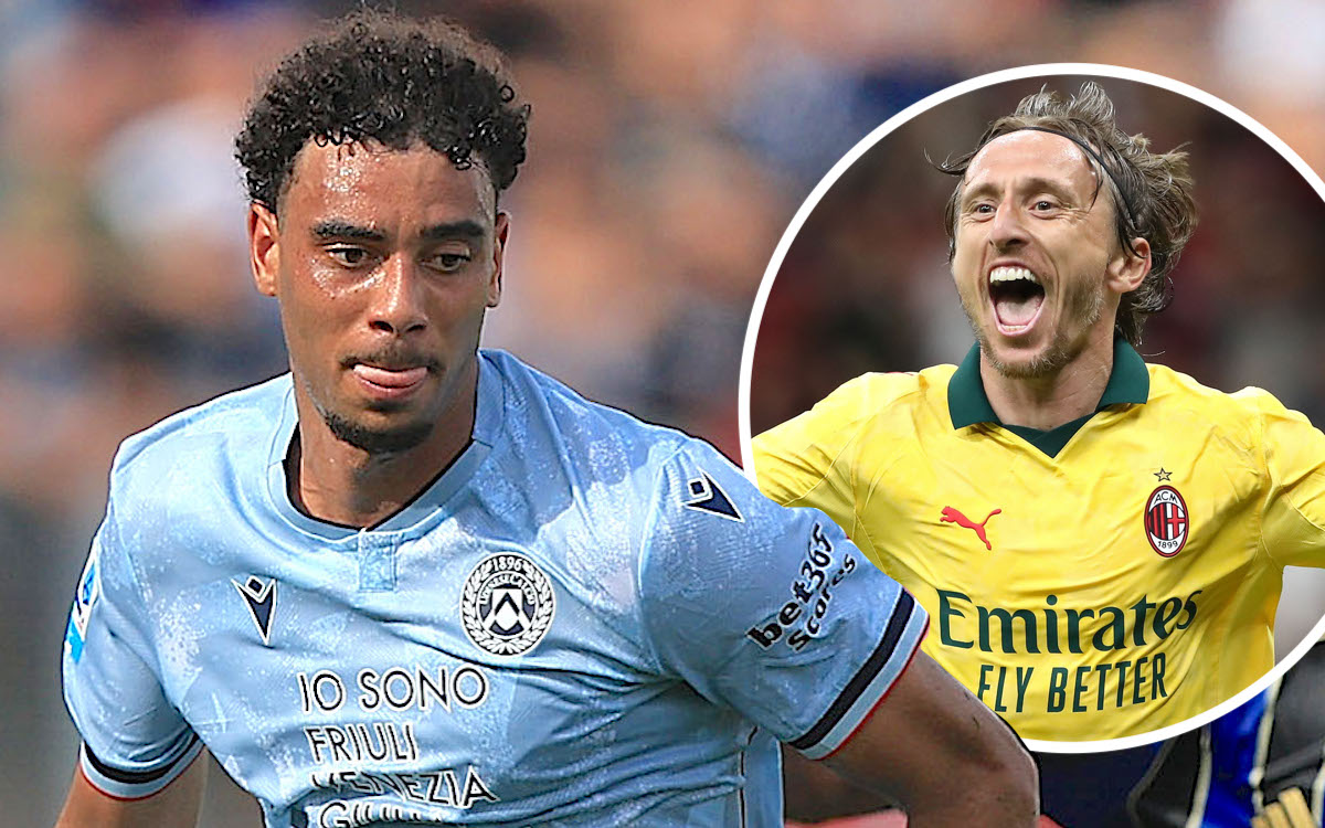 Udinese midfielder Atta looking forward to direct battle with Milan star Modric