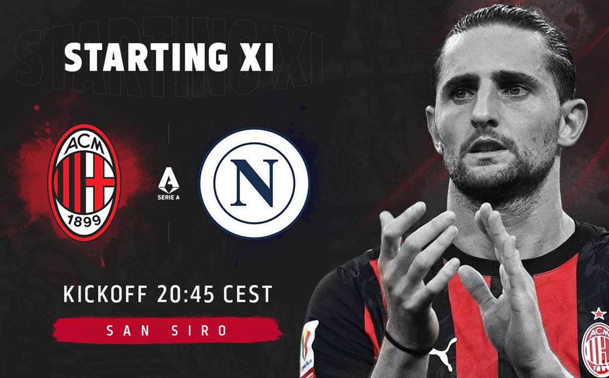 Official: AC Milan vs. Napoli starting XIs – five changes from Lecce win