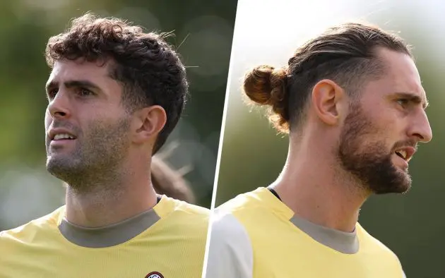 Pulisic and Rabiot Milanello