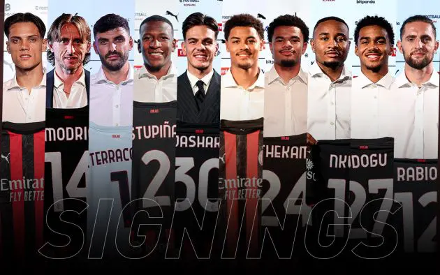AC Milan signings summer 2025 updated