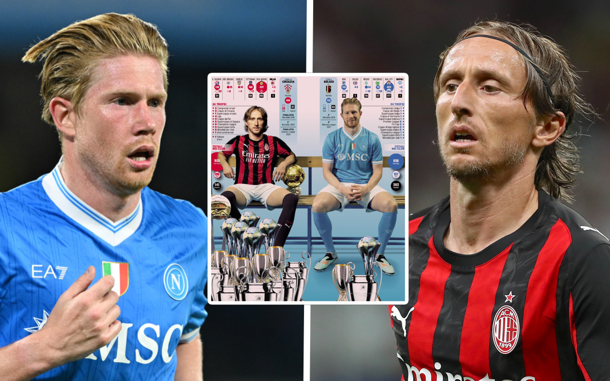 de bruyne modric