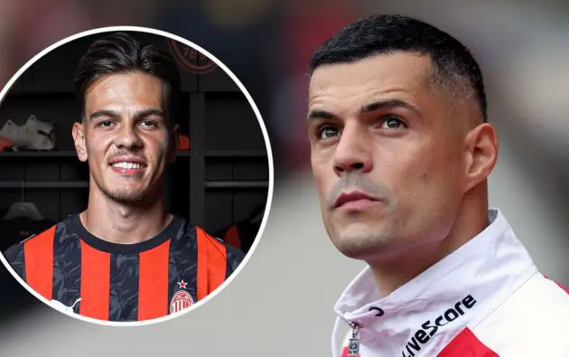 Granit Xhaka of Sunderland