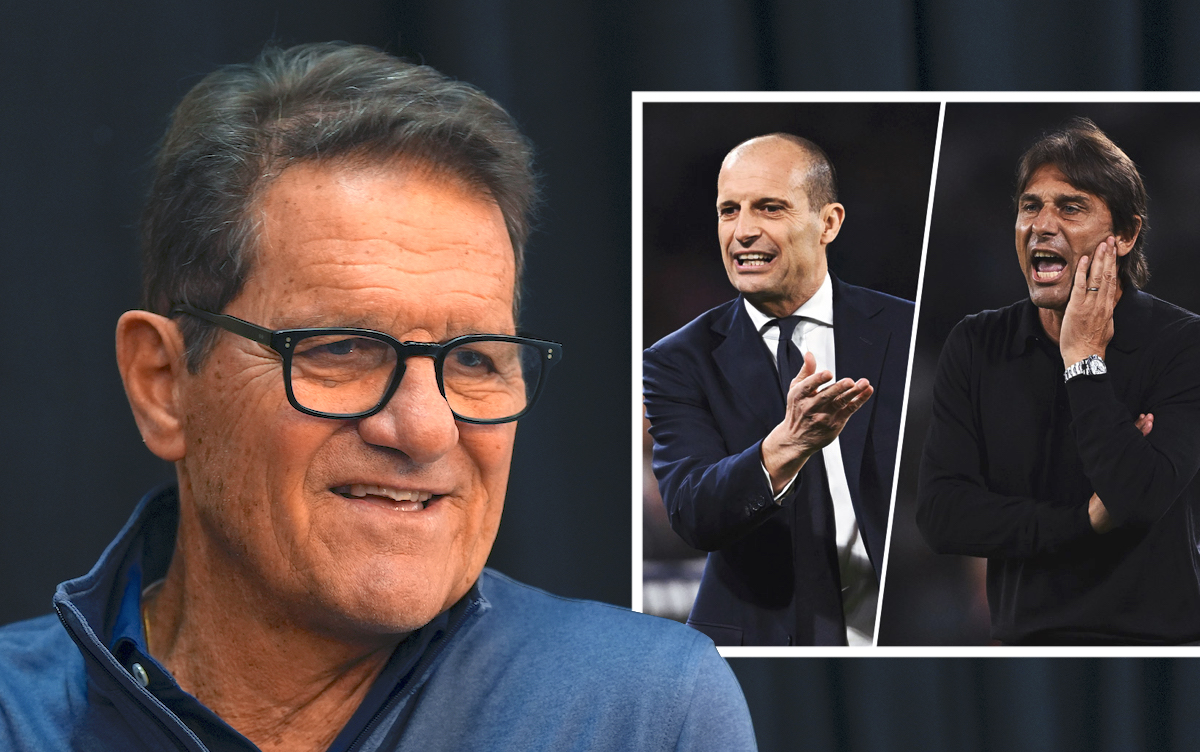 Capello outlines Allegri and Conte’s biggest strengths and differences ahead of Milan-Napol