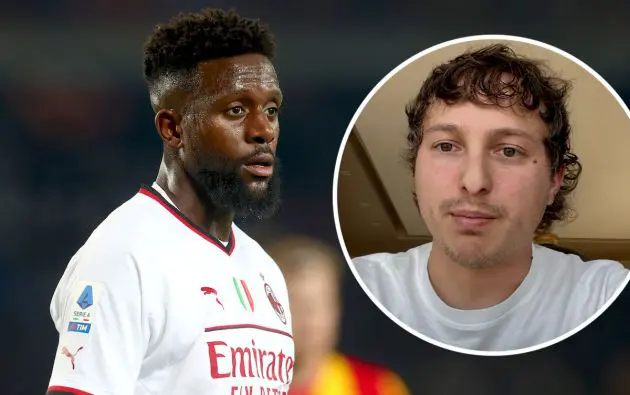Divock Origi of Milan