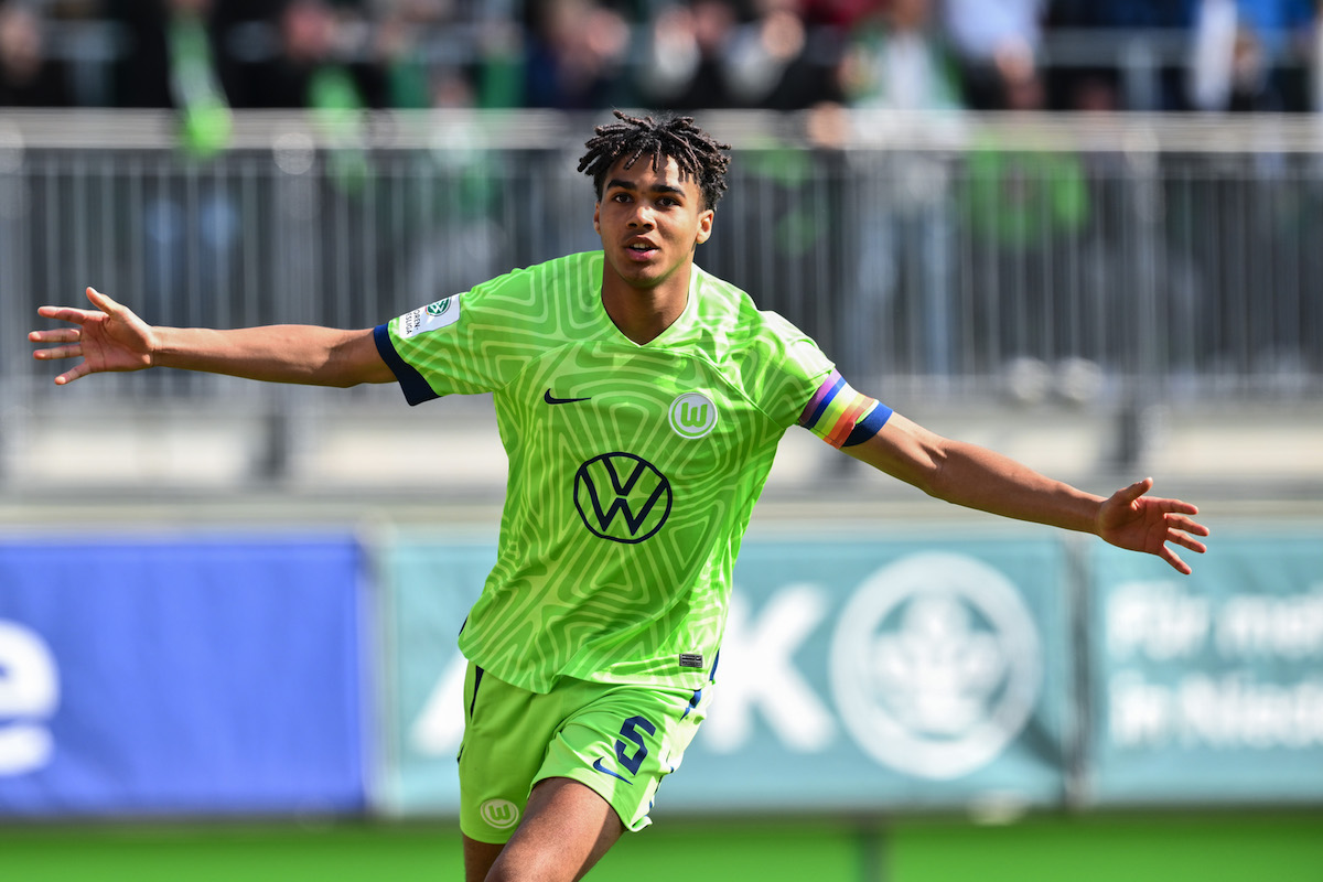 David Uyoyo Odogu of VfL Wolfsburg