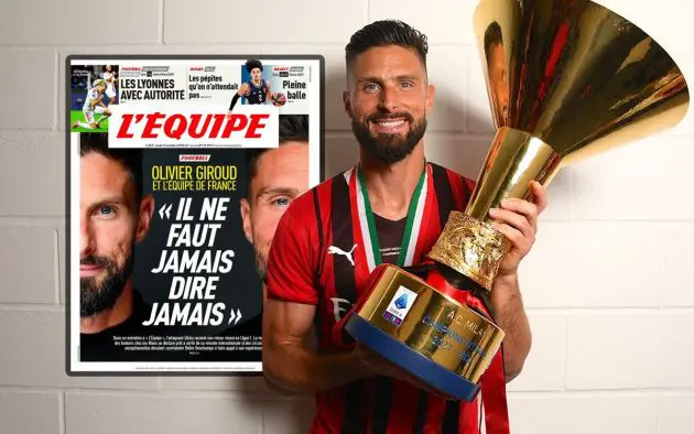 olivier giroud l'equipe