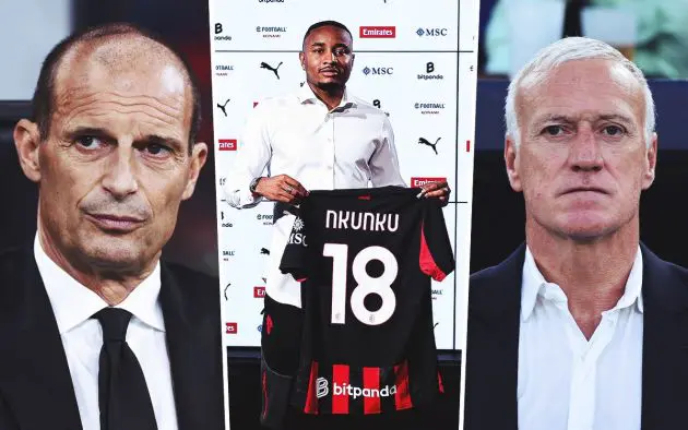 Allegri Deschamps Nkunku