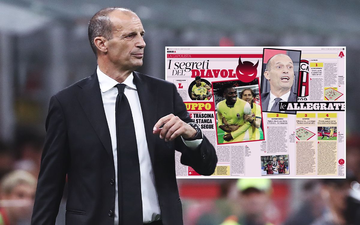 GdS: 'The secrets of the Diavolo' - four ways Allegri has transformed Milan