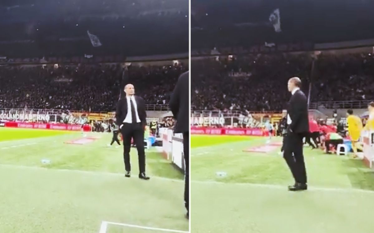 Watch: Allegri turns to bench again as Leao scores penalty - the reason