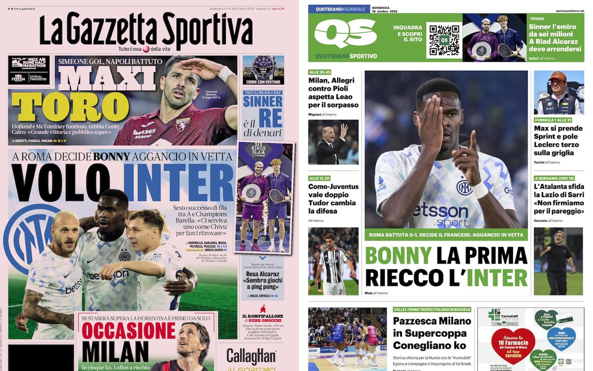 Gallery: ‘A chance for Milan’, ‘Allegri against Pioli’ – Today’s front pages in Italy