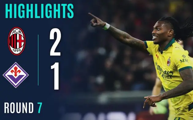 AC Milan 2-1 Fiorentina highlights