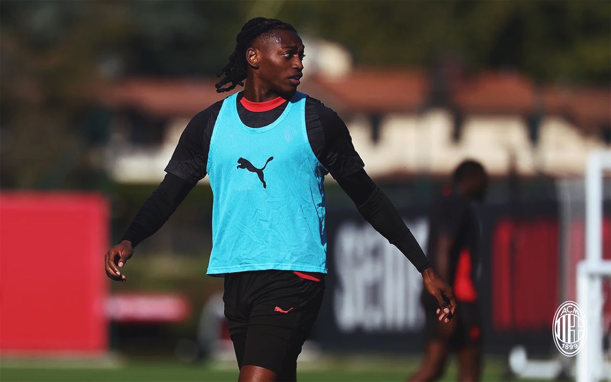 MN: Leao to restart personal training at Milanello without full squad - the situation