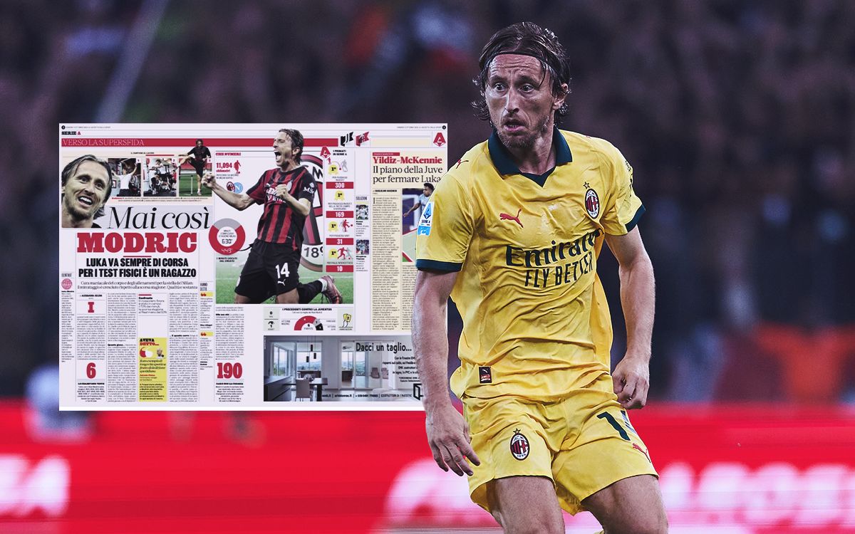 GdS: Minutes, running, dedication – three elements of Modric that have inspired Milan