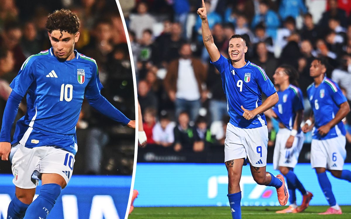 Italian wonderkid Pafundi offers advice to Camarda: "An environment like Milan"