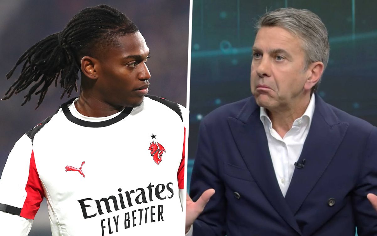 Rafael Leao and Alessandro Costacurta