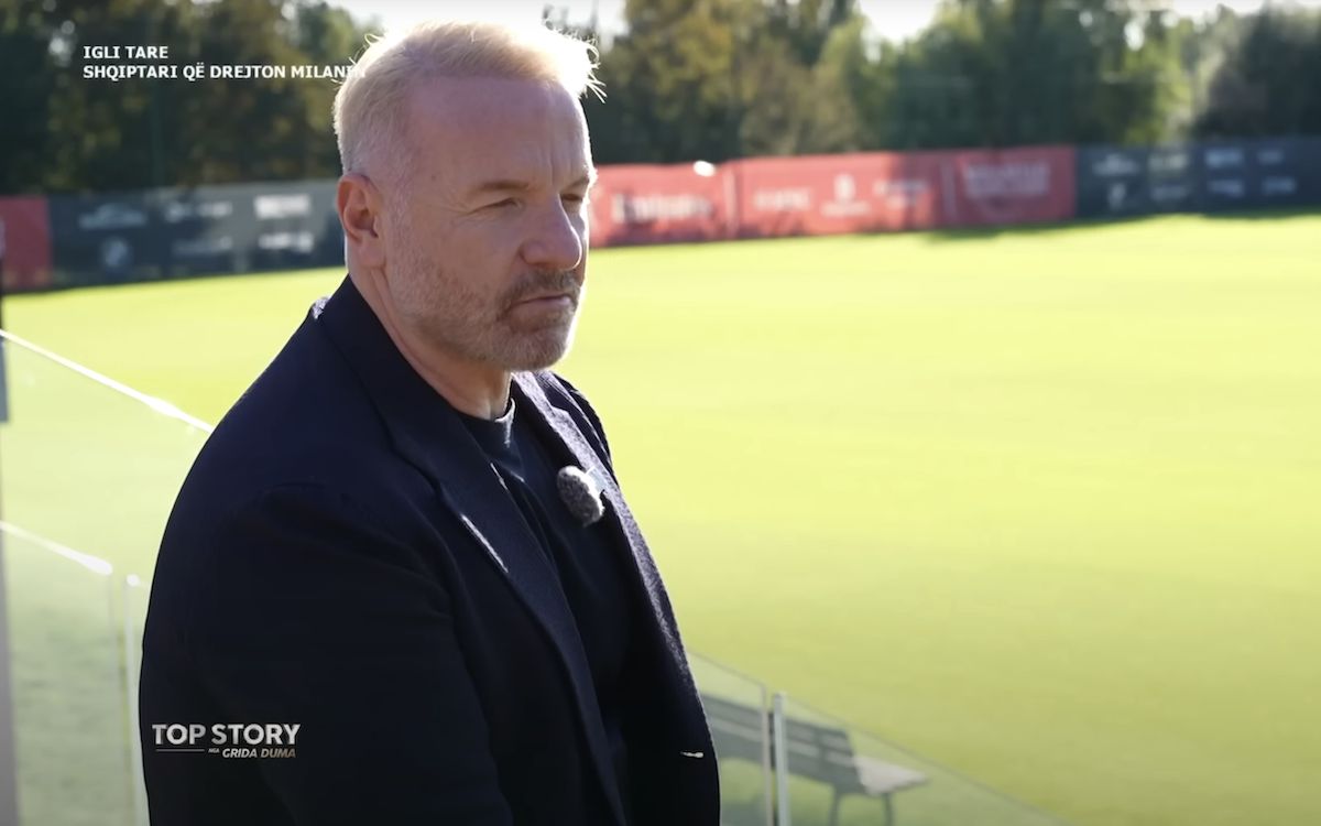 Tare recalls journey to becoming Milan director, hiring Allegri and signing Jashari