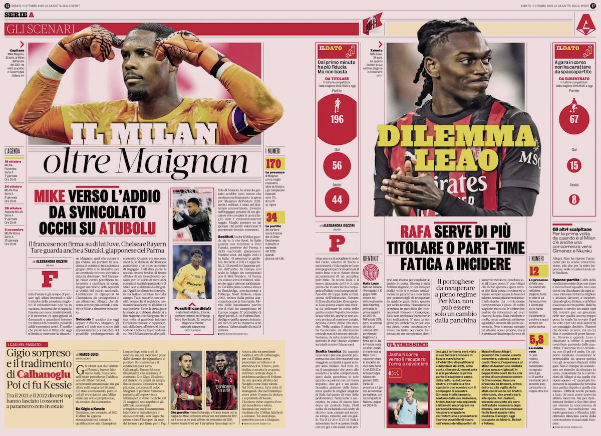 la gazzetta dello sport 11 october