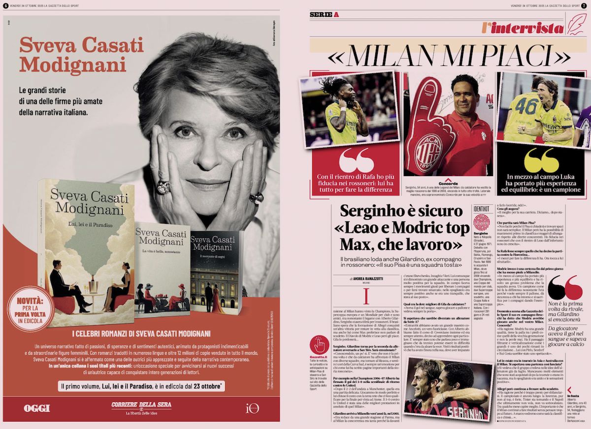 la gazzetta dello sport 24 october