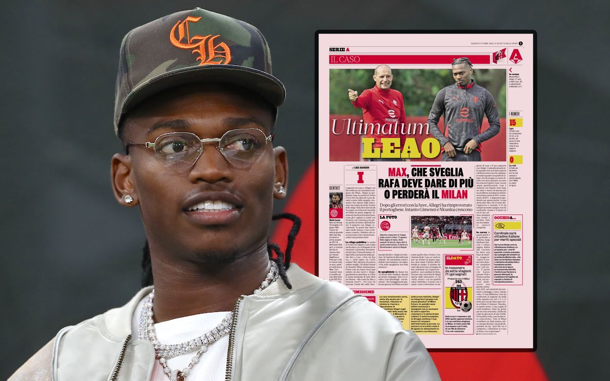 GdS: ‘Leao ultimatum’ – what Allegri has demanded to earn starting spot