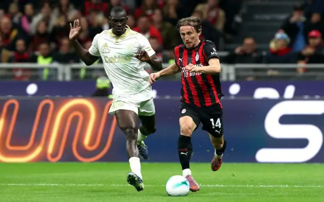 Luka Modric of AC Milan