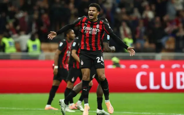 Zachary Athekame of AC Milan