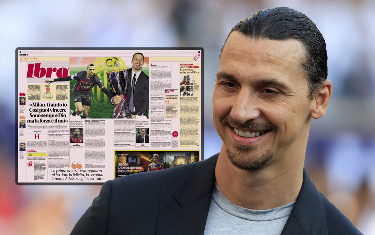 Zlatan Ibrahimovic former AC Milan
