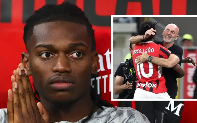 Rafael Leao of AC Milan
